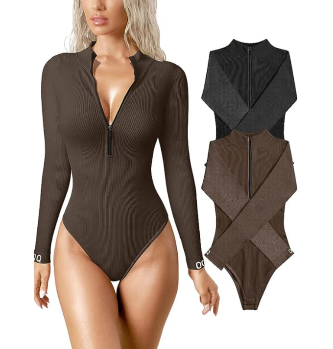 Lenovogo - Zip-Up Bodysuit-Buy more save more