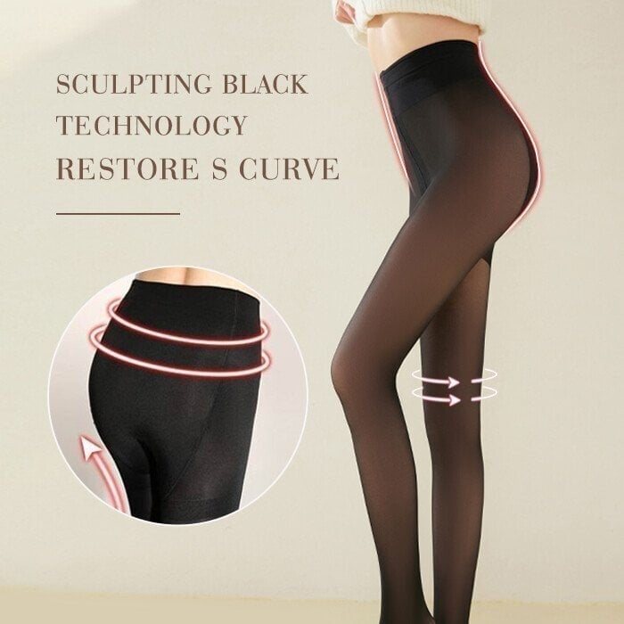 Lenovogo - Super Warm Flawless Translucent Fleeced Tights