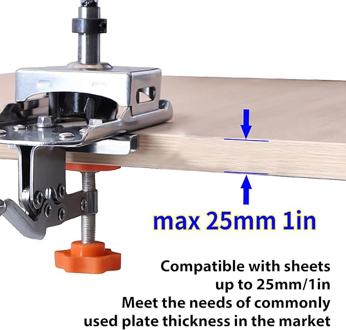 Lenovogo - Woodworking 35mm Hinge Boring Jig Hole Opener Kit