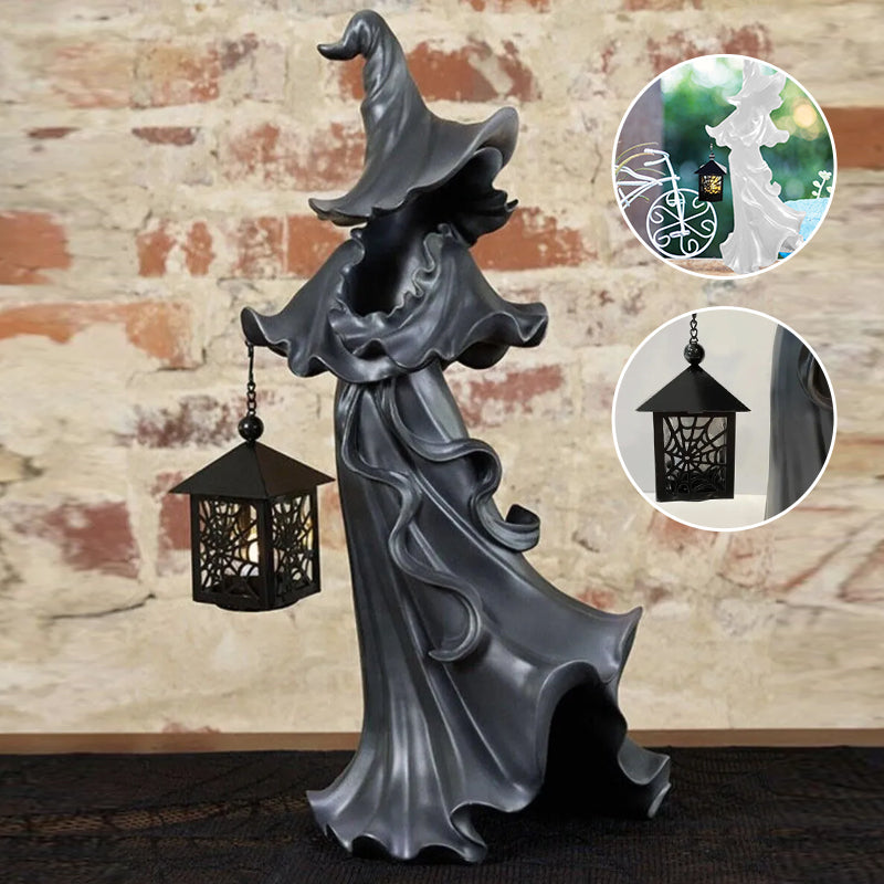 Lenovogo - Witch With Lantern Decoration