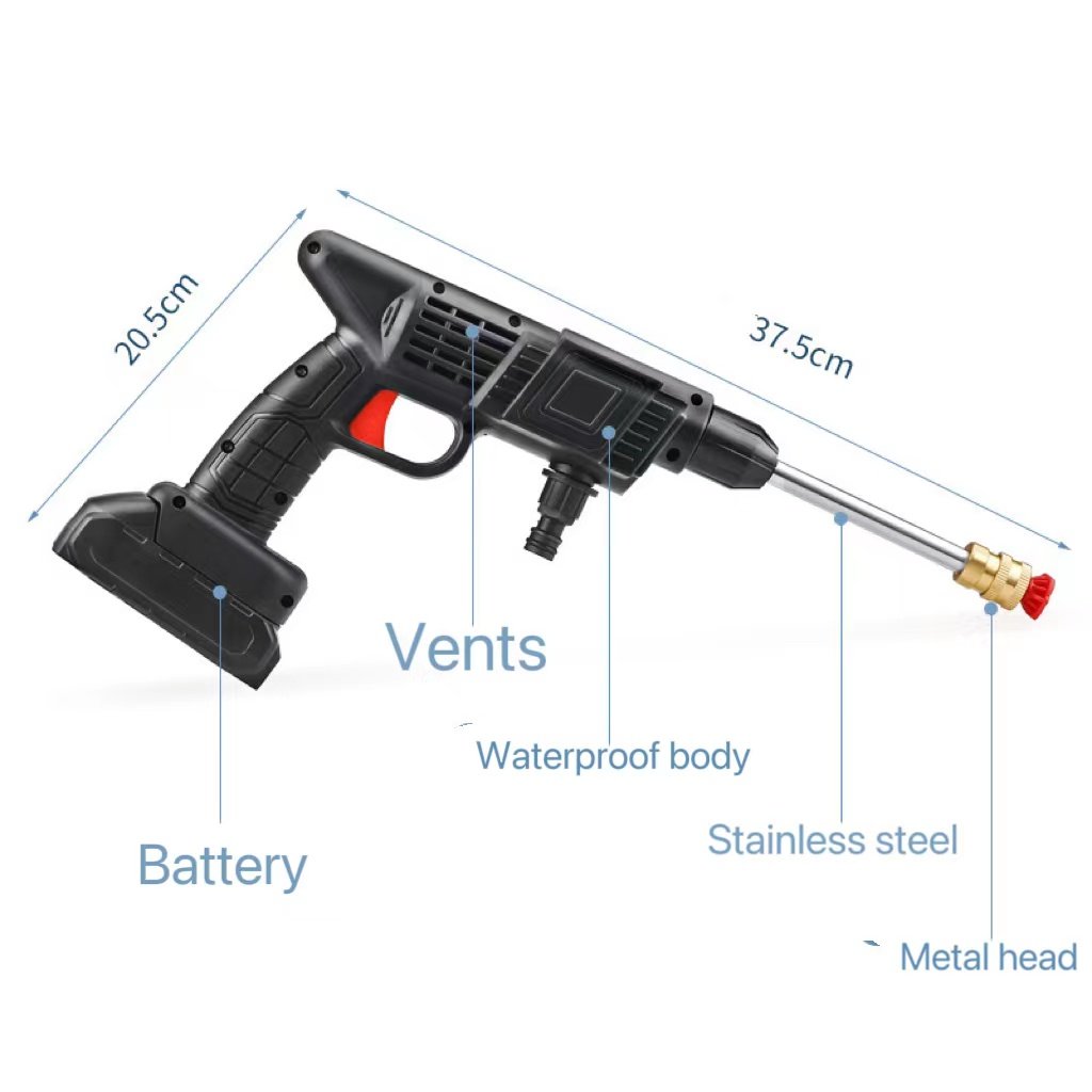 Lenovogo - Cordless Portable High Pressure Spray Water Gun