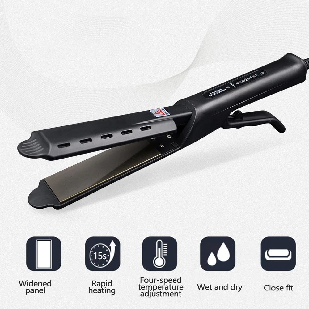 Lenovogo - Ceramic Tourmaline Ionic Flat Iron Hair Straightener