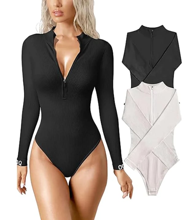 Lenovogo - Zip-Up Bodysuit-Buy more save more