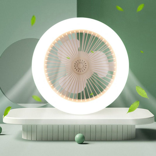 🔥LAST DAY 55% OFF🎁2 in 1 Aromatherapy LED Fan Light