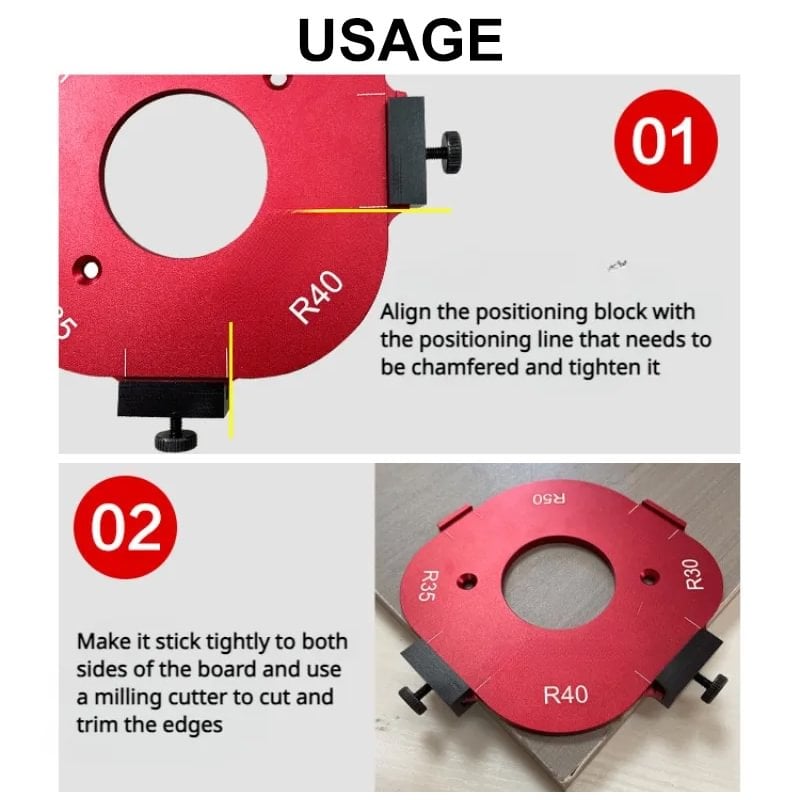 Lenovogo - 4 In 1 Arc Angle Positioning Template