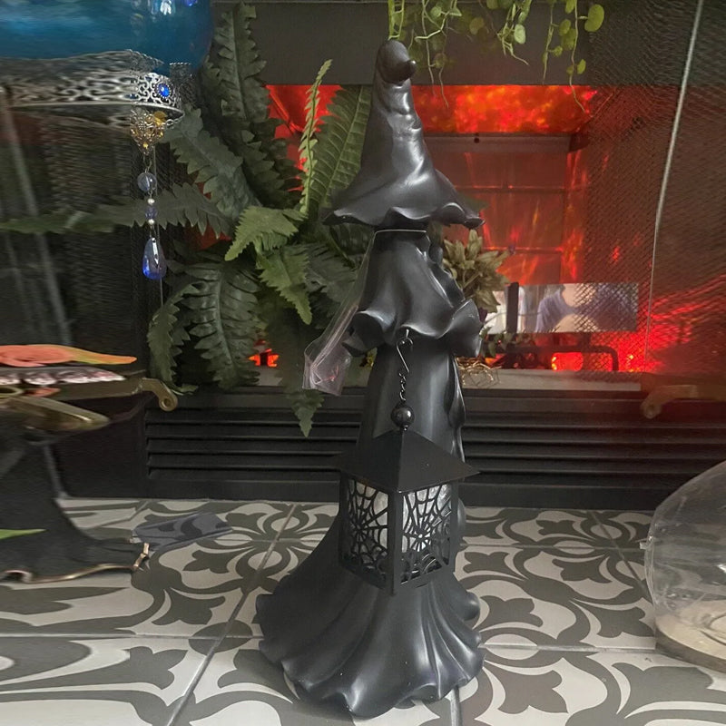 Lenovogo - Witch With Lantern Decoration