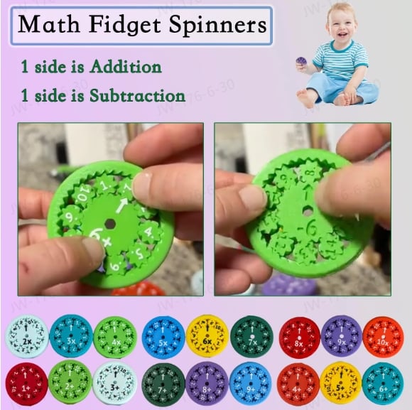 🔥Hot sale🔥New math fidget spinner