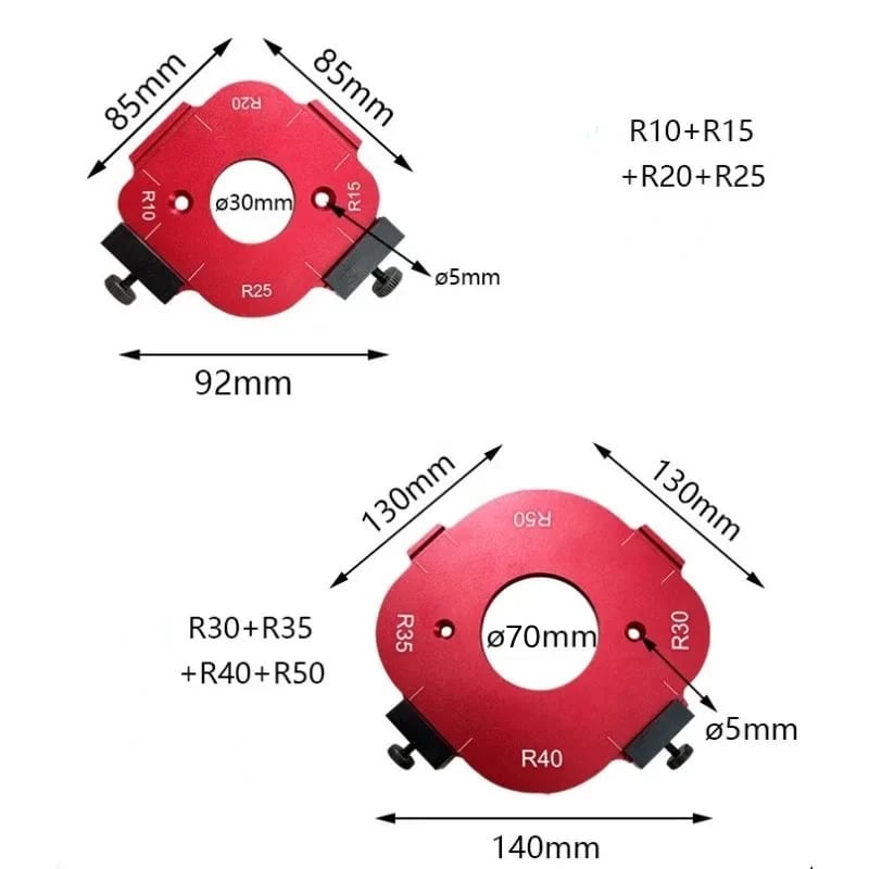 Lenovogo - 4 In 1 Arc Angle Positioning Template