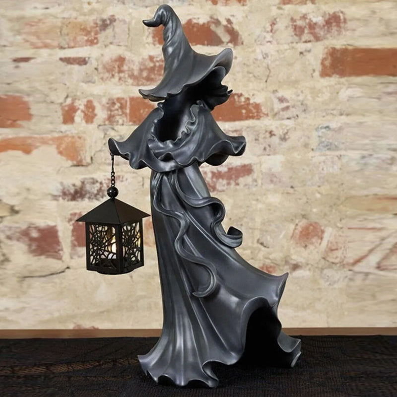 Lenovogo - Witch With Lantern Decoration