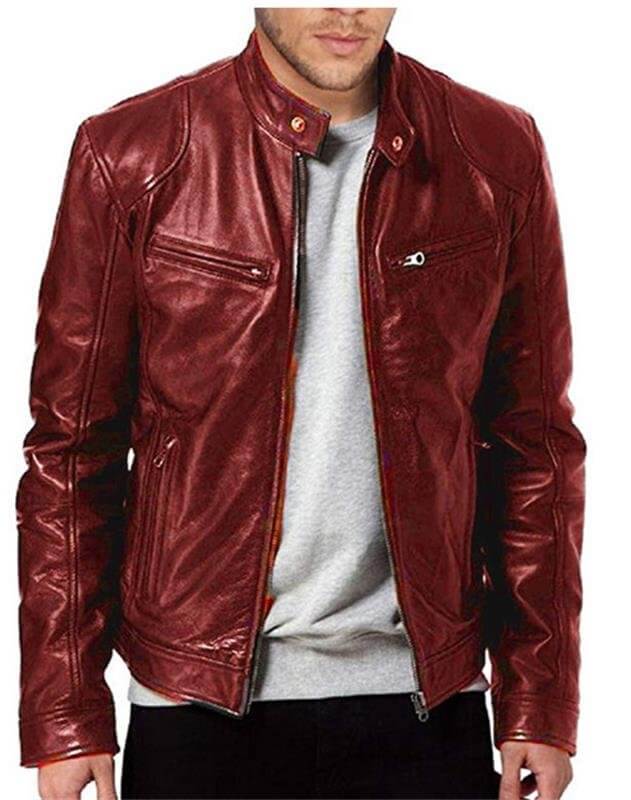 Men's Leather Jacket. – lenovogo