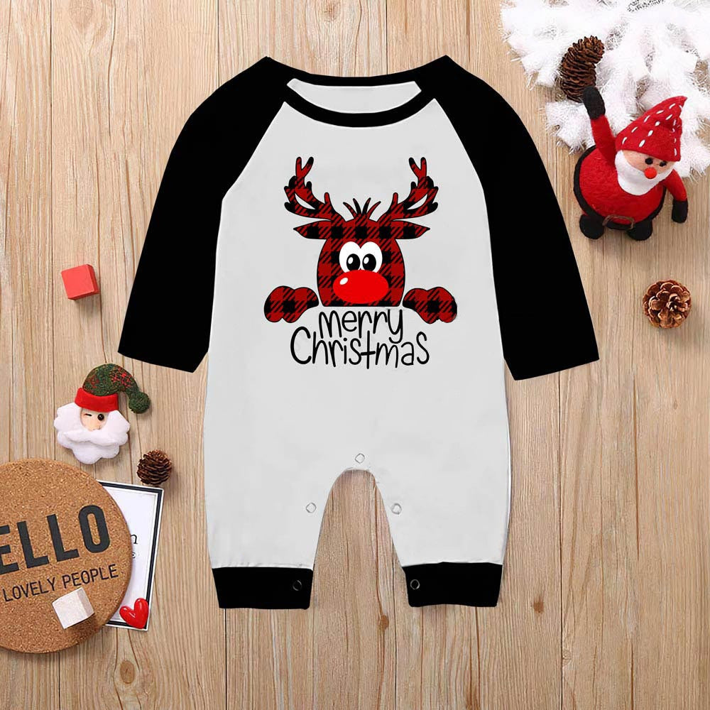 🎄Reindeer Red Plaid Christmas Family Pajamas