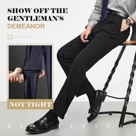 🔥Men's Classic Pants with Good Elasticity