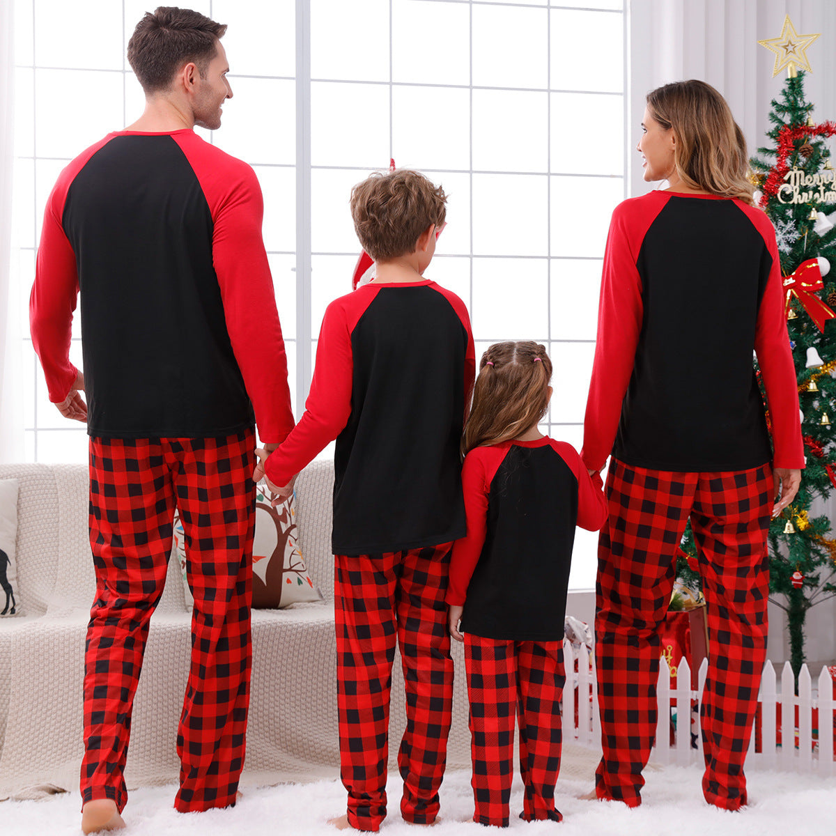 🎄Christmas Elements Print Family Pajama Sets