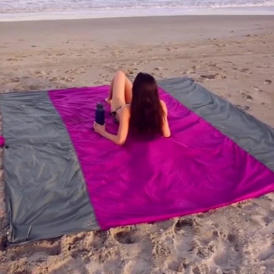 🤽Lightweight sandless beach mat