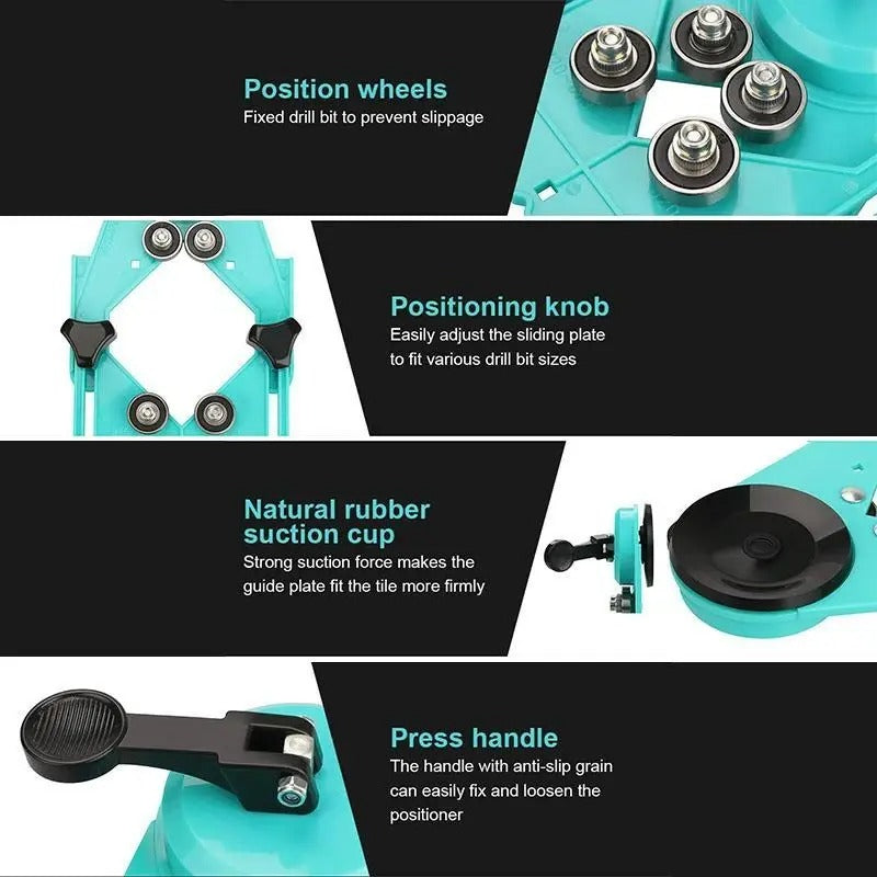 🔥Adjustable drill positioner