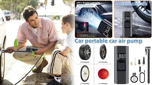 🔥Portable Car Air Pump