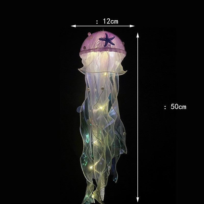 Handmade Jellyfish Lamp DIY Creative Lighting