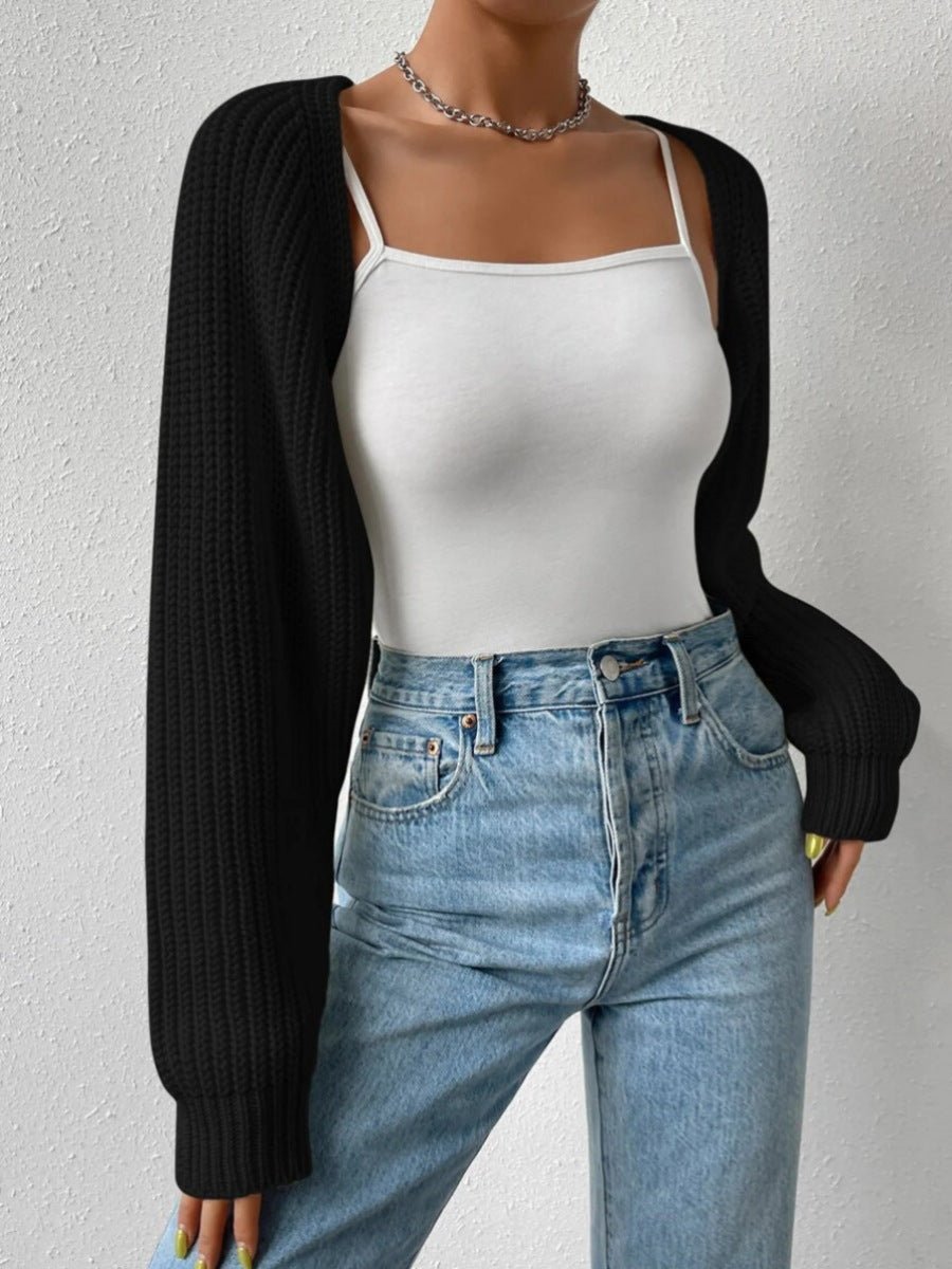 Cardigan ouvert