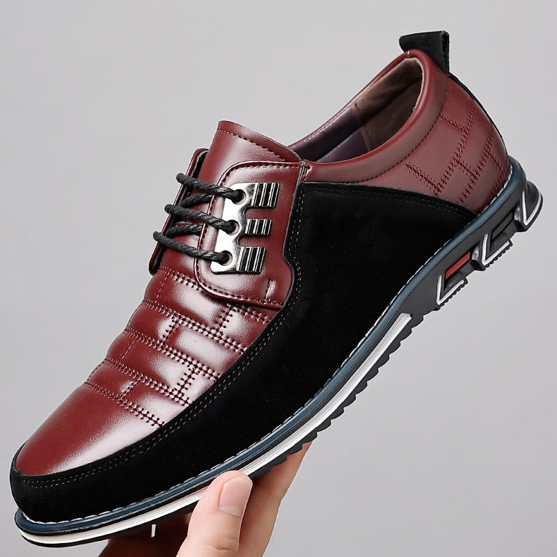 Oxford Derby Orthopedic Leather Shoes – lenovogo
