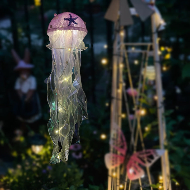 Handmade Jellyfish Lamp DIY Creative Lighting