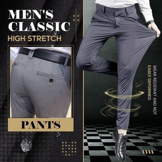 🔥Men's Classic Pants with Good Elasticity