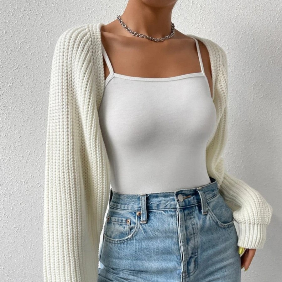 Cardigan ouvert