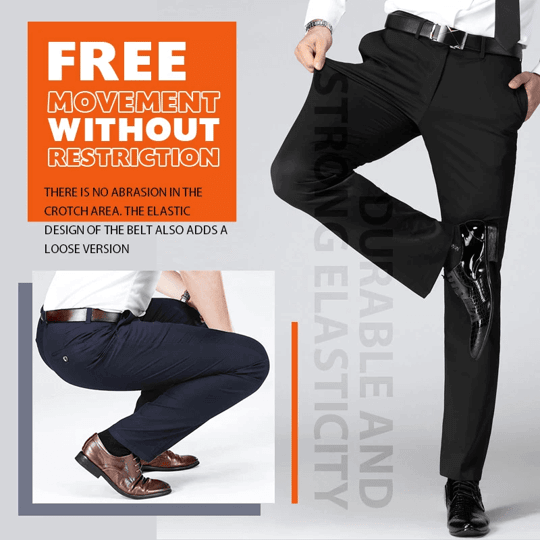 🔥Men's Classic Pants with Good Elasticity