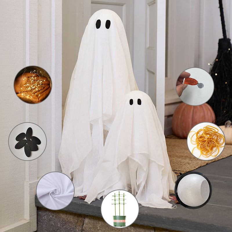 👻DIY Lit Ghosts Material Kit