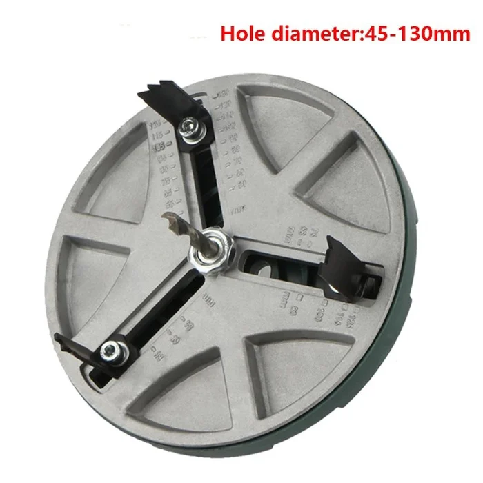 💥 Adjustable Hole Saw Diameter 45mm-130mm Woodworking Cutting Tools Hole Opener