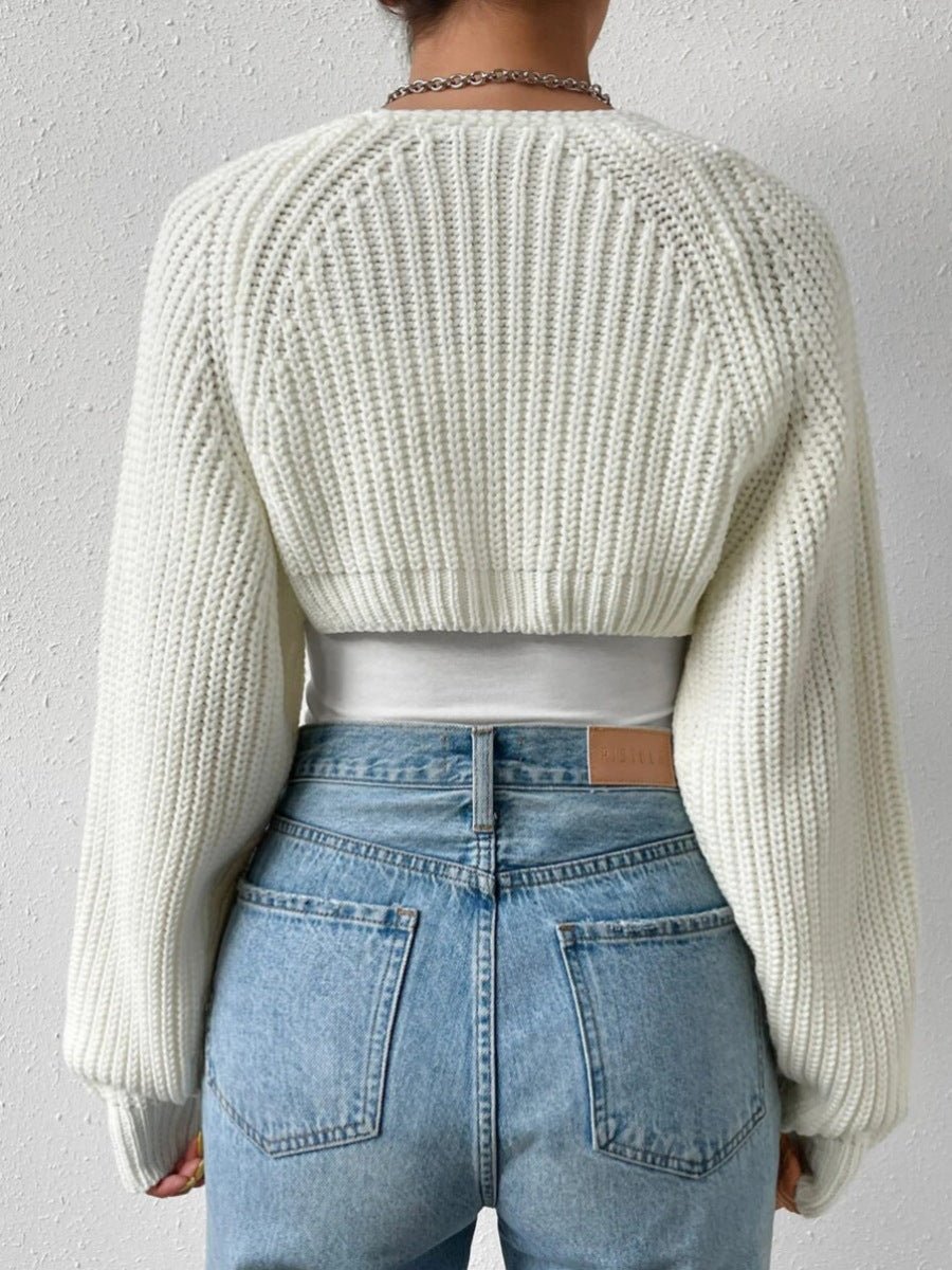 Cardigan ouvert