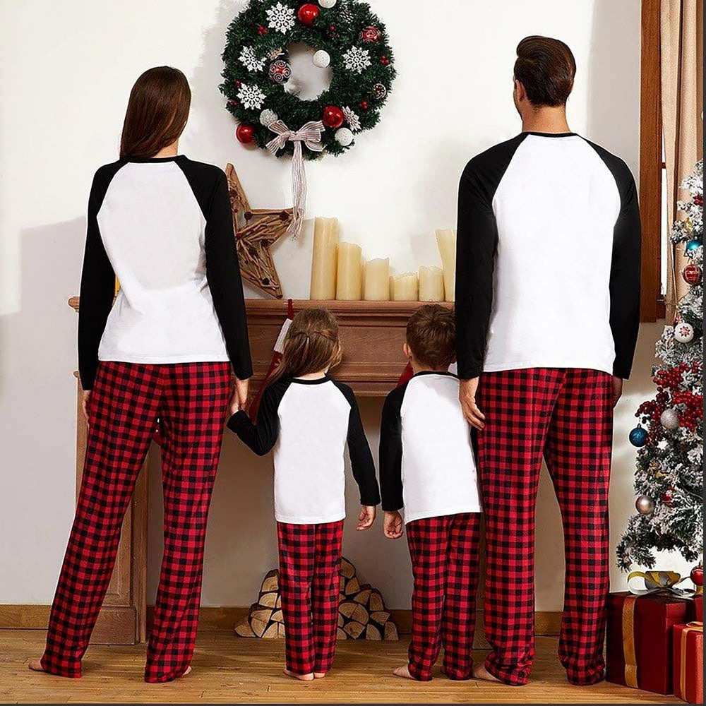 🎄Reindeer Red Plaid Christmas Family Pajamas